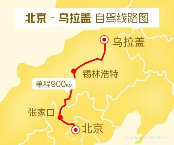 自驾游经典路线介绍：北京- 乌拉盖草原