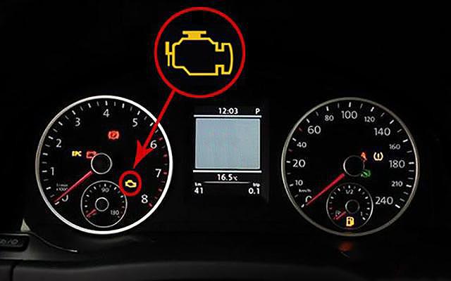 汽車儀表盤指示燈有什麼含義——機油指示燈